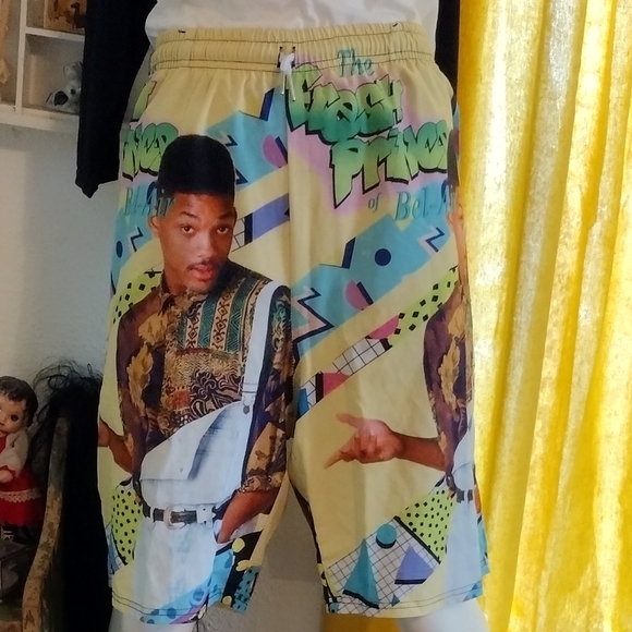 Fresh Prince of Belair Swim Trunks XL - Picture 7 of 7